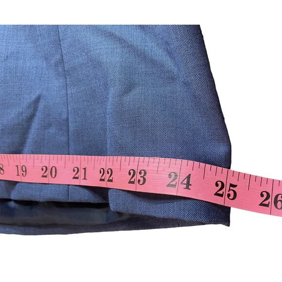 Ralph Ralph Lauren Classic Blue Mens 44L Wool Quiet Lux Style Sports Jacket - Picture 15 of 16